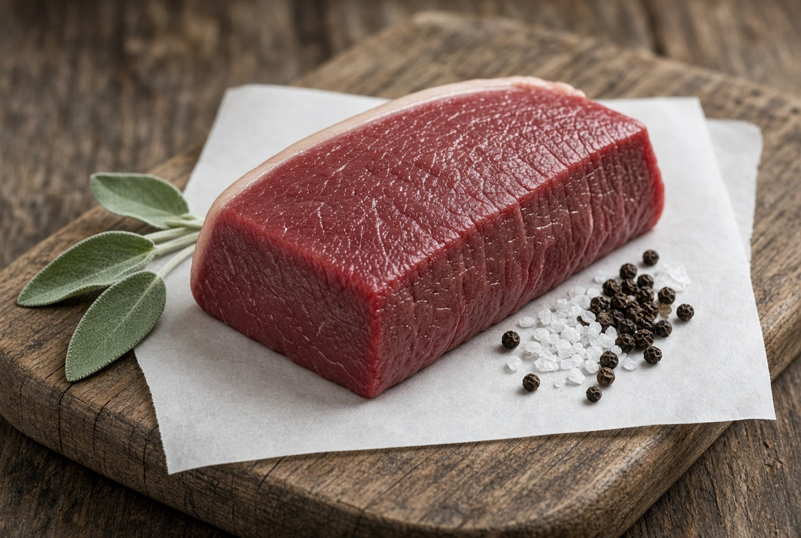 Fricandeau vom Hirsch – Unterschale, vakuumiert