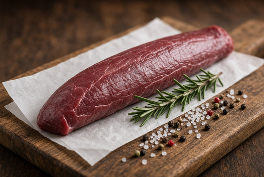 Rückenfilet vom Hirsch – Hirschrücken vakuumiert